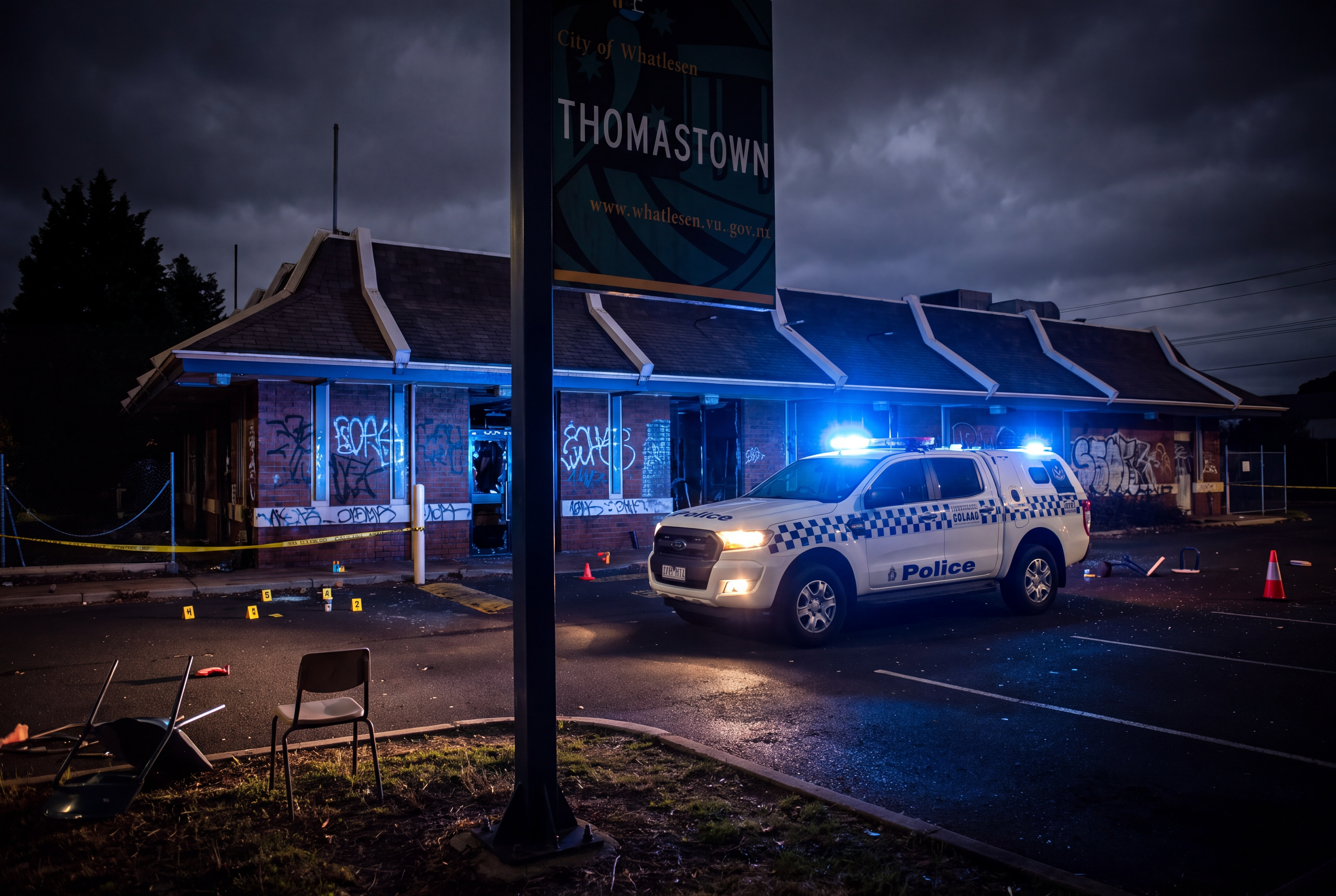 EXCLUSIVE | Daniel Hussein "Peppered With Bullets" in Thomastown